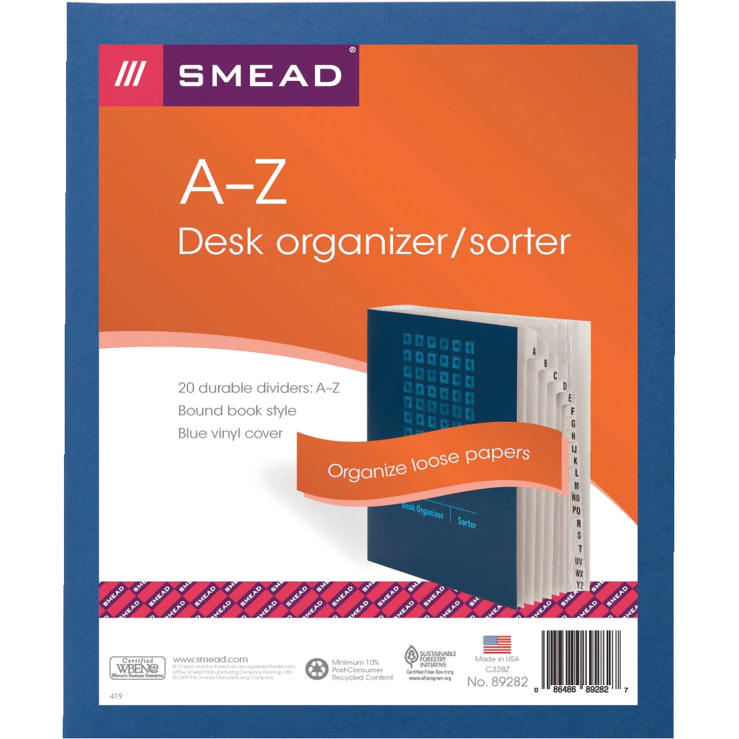 Details about   Desk File Sorter Snead A-Z Alphabetical Accordion style Gently used Very sturdy 