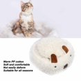 thumbnail image 4 of Lit Rond pour Chien et Chat, Lit pour Chiot en Coton PP, Lit Beigne pour Chien, Lit Moelleux pour Chaton, 4 of 7