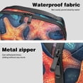 thumbnail image 4 of Starfish Hard Drive Bag Travel Organizer Phone Charger Organizer Small Electronics Travel Organizer Waterproof Oxford Fabric 5.9x9.44x3.14 in, 4 of 6