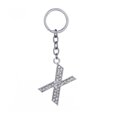 thumbnail image 1 of Up to 65% Off 26 Letters Key Ring Chain Unisex Keychain Fashion New Alphabet Keyring Gift Necklace Rings Earring Jewelry on Clearance, 1 of 1