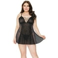 thumbnail image 4 of Coquette - 21319 - Chemise - BLACK, 4 of 6