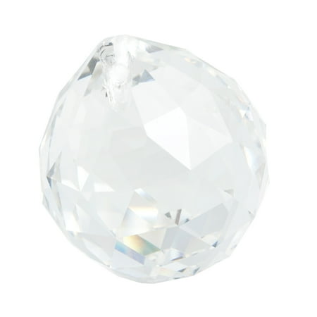 

Sorrowso Clear Crystal Lamp Ball Hanging Prism Suncatcher Wedding Decor 20mm