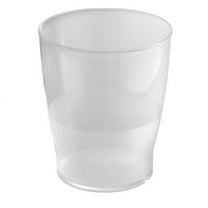iDesign Franklin Waste Can, Clear