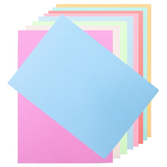 IBASETOY 10 Sheets Multi Use Foam For Craft Projects For Painting Drawing Diy Activities And Classroom Fun