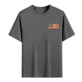 thumbnail image 5 of Leey-World Patriotic Shirts for Men USA Shirt Crewneck Pullover Tops Men's Tshirts Shirts Short Sleeve T Shirt America Crew Neck Tee(Grey,M), 5 of 8