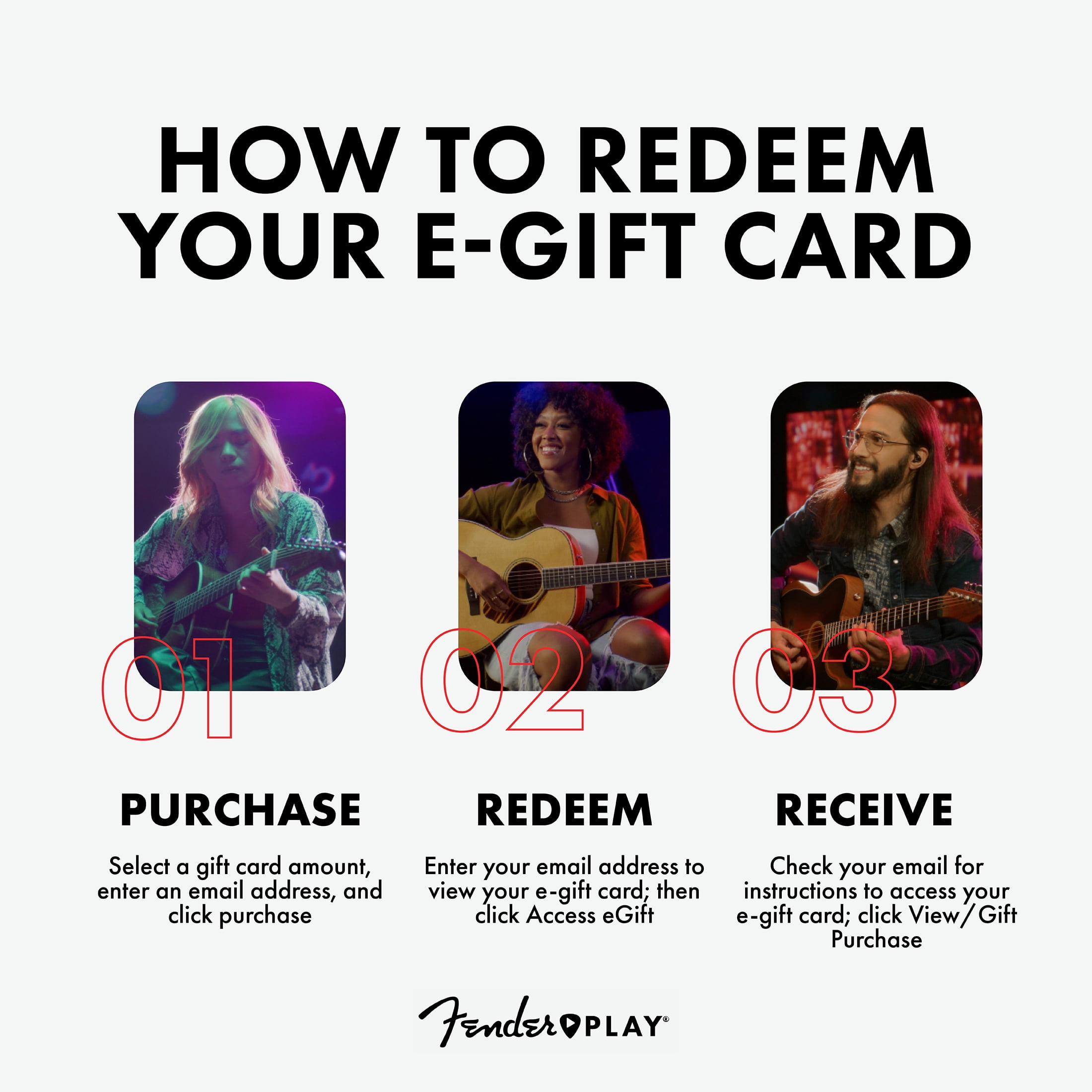 Fender Play $89.99 12 Month eGift Card [Email Delivery]