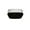 Black / Polished Chrome, variant on Mr Steam 104104WH-PC AromaSteam 3 in. Steam Head White