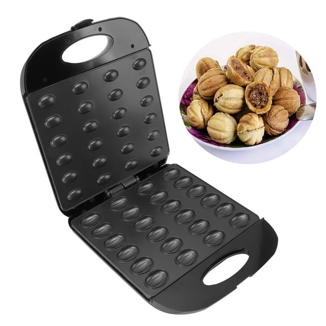 Walnut Maker Non Stick Walnut Maker Makes 24 Pcs Oreshki 1400W Toaster Baking Breakfast Pan Oven