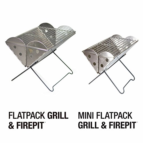Uco flatpack portable stainless steel grill and fire pit Outlet