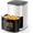 Beige, variant on Plum Chef 6.3-Quart Air Fryer with Viewing Window, 12-in-1 Digital Touchscreen Cooker, Square Non-Stick Basket, 400°F, Gray