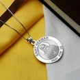 thumbnail image 6 of Picturesongold.Com Saint Herman Alaska Religious Medal Necklace Pendants Adult-2/3in Sterling Silver, 6 of 7