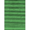 thumbnail image 1 of Ahgly Company Indoor Rectangle Abstract Emerald Green Modern Area Rugs, 7' x 10', 1 of 4