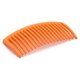 thumbnail image 3 of Seitruly 10 piezas peines torcidos para el cabello decoración caramelo plástico tenedor peine accesorios de joyería herramientas mujeres Cuidado del cabello Naranja, 3 of 6