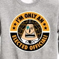 thumbnail image 3 of The Nightmare Before Christmas - Mayor Elected Official - Youth Crewneck Fleece Sweatshirt, 3 of 5