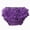 Dark Purple-b, variant on HCNTES Pack Ruffle Diaper Cover - Baby Bloomers, Cute Cotton Baby Girl Shorts,Briefs- Panties for Toddler Girls (Watermelon Red-a,15-24 M)