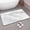 White, variant on CSCHome Marble Style Anti-Slip Mats for Bathroom, Washable Cover Floor Rug Carpets for Floor Decorations(Grey)