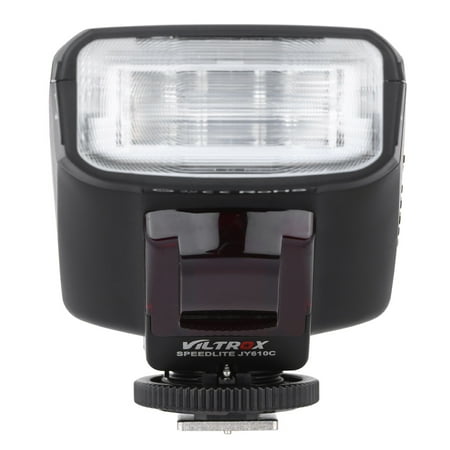 Viltrox JY-610C Mini 1.5in LCD E-TTL On-camera Slave Speedlite Flash Light for Canon 750D 760D 5DR 5DRS 60D 70D 700D 5D3 DSLR