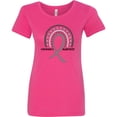 thumbnail image 3 of Inktastic Parkinson's Awareness Ribbon Rainbow Women's T-Shirt, 3 of 5