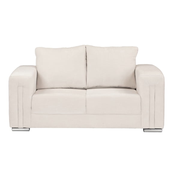 Sillón Dicasa Taos 2 Plazas Crema para salas