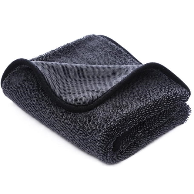 Paño de Limpieza de Microfibra Paño de Poliéster Espesado Paño de Cola de Cerdo Torcido de Nylon Toalla Absorbente de Lavado de Coches Paño de Limpieza de Fibra Ultrafina 40x40 Suministros de Limpieza