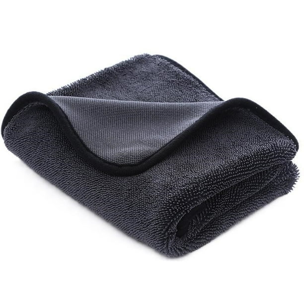 Paño de Limpieza de Microfibra Paño de Poliéster Espesado Paño de Cola de Cerdo Torcido de Nylon Toalla Absorbente de Lavado de Coches Paño de Limpieza de Fibra Ultrafina 40x40 Suministros de Limpieza