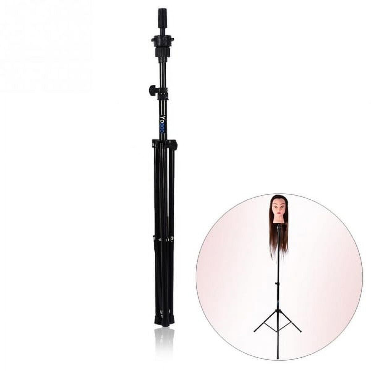 Wig Stand Tripod Mannequin Head Stand, Adjustable Wig Head Stand Holder for  Cosmetology Hairdressing Training with T-with Wig Caps, T-Pins, Comb, Hair  Clip, Carrying Bag 