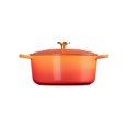 thumbnail image 2 of Cocotte Le Creuset Signature de 7,25 qt Flamme Doree, 2 of 6