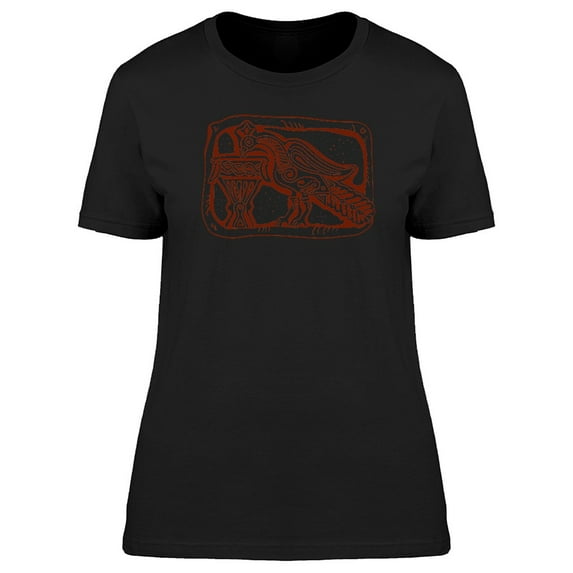 Bird Drinking Water Jianzhi Tee Women's -Image by Shutterstock