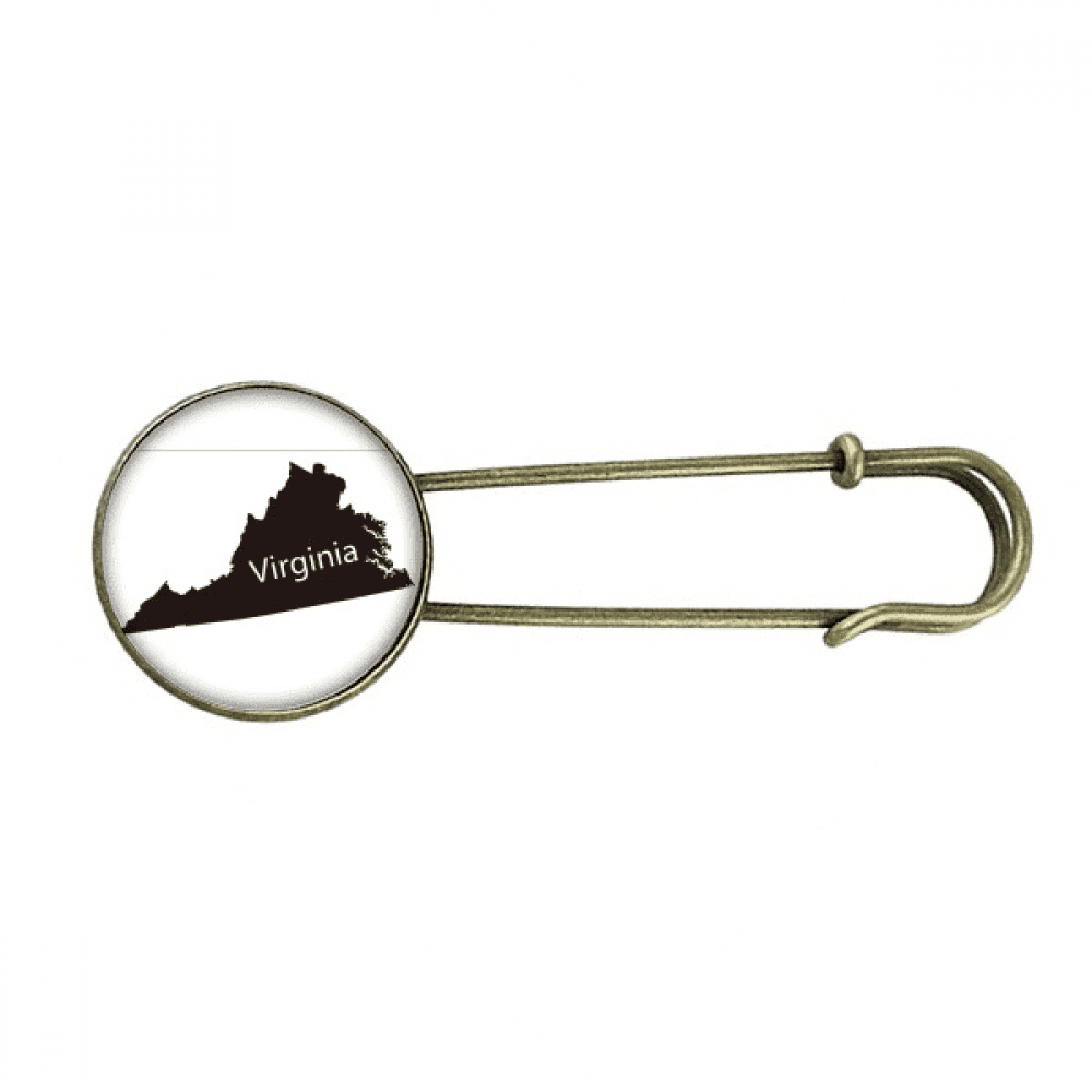 Miniature Tool Scissors Lapel Pin Badge Stainless Steel 2.5cm