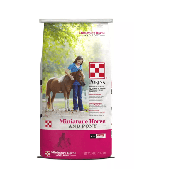 Miniature Horse and Pony Feed, 50 lb. Bag