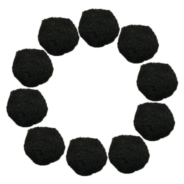 QualitChoice Lot de 10 Balles d'Eau Réutilisables Piscine Plage Jeu de Combat Jouets Absorbants Interactifs Rebondissants Jouet Parent-Enfant Noir 1ensemble