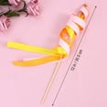 thumbnail image 2 of 20Pcs Ribbon Sticks Fairy Sticks Streamers de cinta Varitas con Tiny Bell Wedding Party Varitas Favores de fiesta (Amarillo), 2 of 5