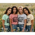 thumbnail image 2 of Trenz Shirt Company Women's Dolly Quote Find Out Who You Are and Do It On Purpose Country Music Short Sleeve T-Shirt-White-Small, 2 of 2