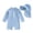 Light Blue, variant on Glisme Boys Swim Set Toddler Baby Long Sleeve Swimsuit Striped Zipper Bathing Suit Swimwear With Hat 3Pcs Rash Guard Set Durable Green Beachwear Size 12-18 Months