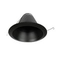 thumbnail image 7 of NICOR Lighting 6-Inch Airtight Recessed Cone Baffle Trim, Black (17550ABK), 7 of 7