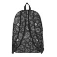 thumbnail image 3 of Paisley Pattern Backpack for School,Cute School Bag,Schoolbag with Adjustable Shoulder Straps & Padded Back,15.7"x11.8"x5.5", 3 of 5