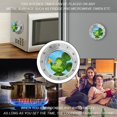 thumbnail image 4 of YIXIGGCCartoon Mickey Mouse Wind Up Timer, 60 Minutes Stainless Steel Visual Mechanical, for Kitchen, Hair Color Processing, Tanning Time, Kids' Home and Classroom Activities or Timeouts JU223-1118, 4 of 8