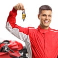 thumbnail image 1 of Amortiguador Moto Llavero Cool Moto Llavero (Amarillo + Amarillo) Ndcxsfigh Accesorios para autos y motos, 1 of 8