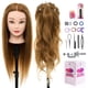 thumbnail image 2 of Cabeza de maniquí Neverland Beauty con 80% de cabello humano real de 26 pulgadas, 2 of 9