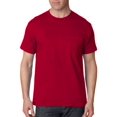thumbnail image 4 of Hanes 5590 Adult Tagless Tee With Pocket, Deep Red - Large, 4 of 8