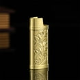 thumbnail image 4 of Lighter Case Zinc Alloy Protective Container Vintage Style for Outdoor Camping Hiking, 4 of 7