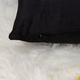 thumbnail image 6 of REGALWOVEN Polyester Gold Moon Printed Throw Pillow Covers 18"x18", Black, 2Pcs, 6 of 7