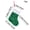 W2-60 Green Model, variant on Hopeoy 7 Inch Sequined Christmas Stockings with White Faux Fur Cuff, Sparkly Sequin Xmas Stockings for Fireplace, Tree, Holiday Party Decoration