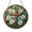 Acrylic 3.5 Inch, variant on Stained Glass Cross with Wildflowers Suncatcher Window Hanging, Gentle Floral Faith Window Decor