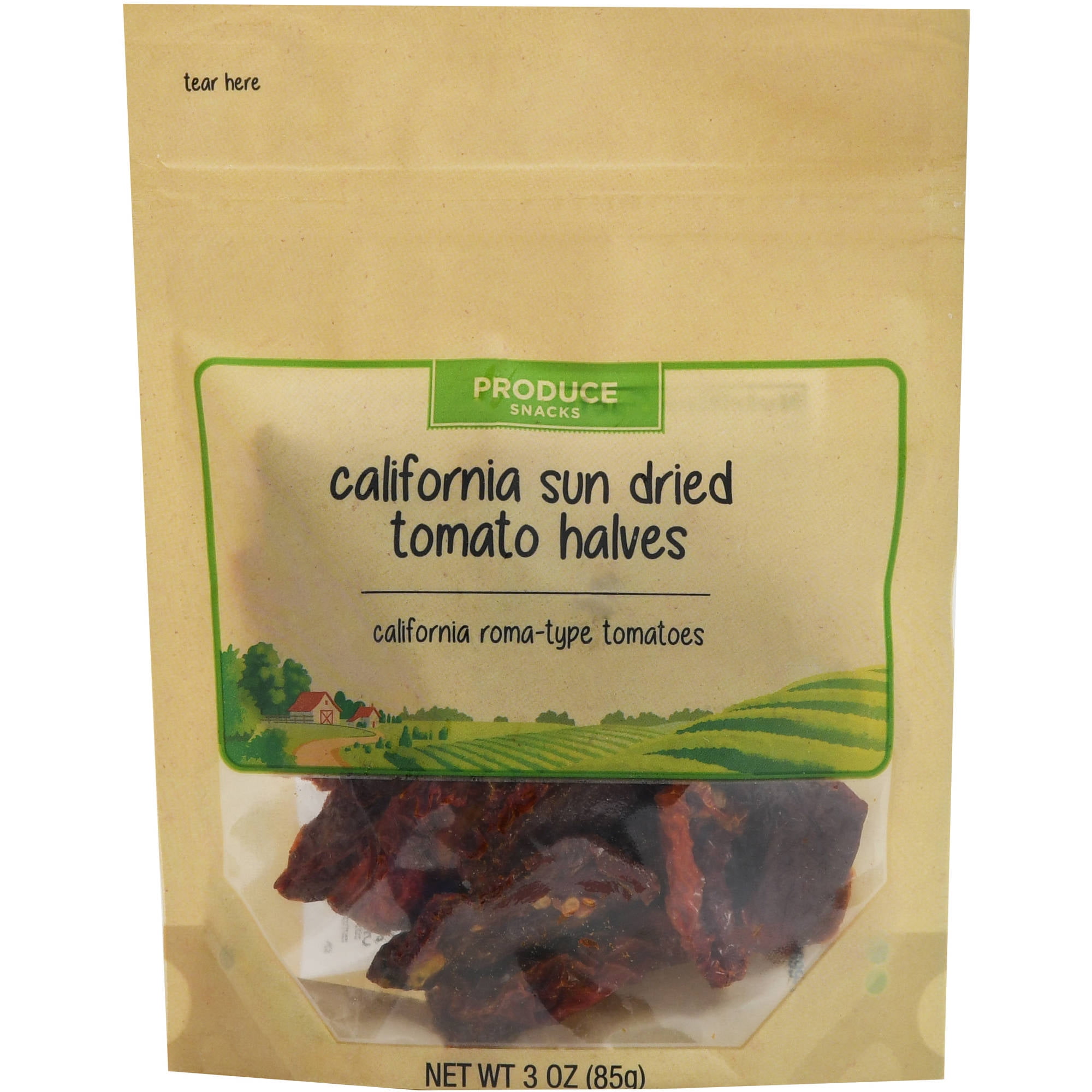 Sun Dried California Tomato Halves, 3 oz