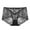 Black, variant on yillto Womens Plus Size Lace Briefs Breathable High Waist Underwear Soft Comfy Panties Underpants