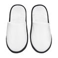 thumbnail image 1 of Balery White Pantuflas de Casa de Felpa Silenciosas con Diseño Estampado, Zapatillas Cómodas Antideslizantes de Algodón para Interior-Medium, 1 of 8
