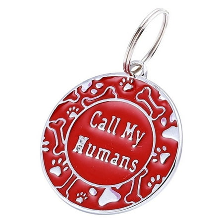 DOPI Pet Paw Print Cute Mini More Diamond Dog Cat Id Name Tags Pet Jewelry Necklace