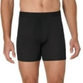 thumbnail image 4 of SuperSoft Underwear Boxer Briefs, 3-Pack, Total Support Pouch, Black, 3-Pack, 4 of 10