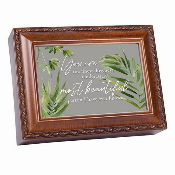 Cottage Garden MB2286 6 x 4 in. You Are The Finest, Loveliest Music Box